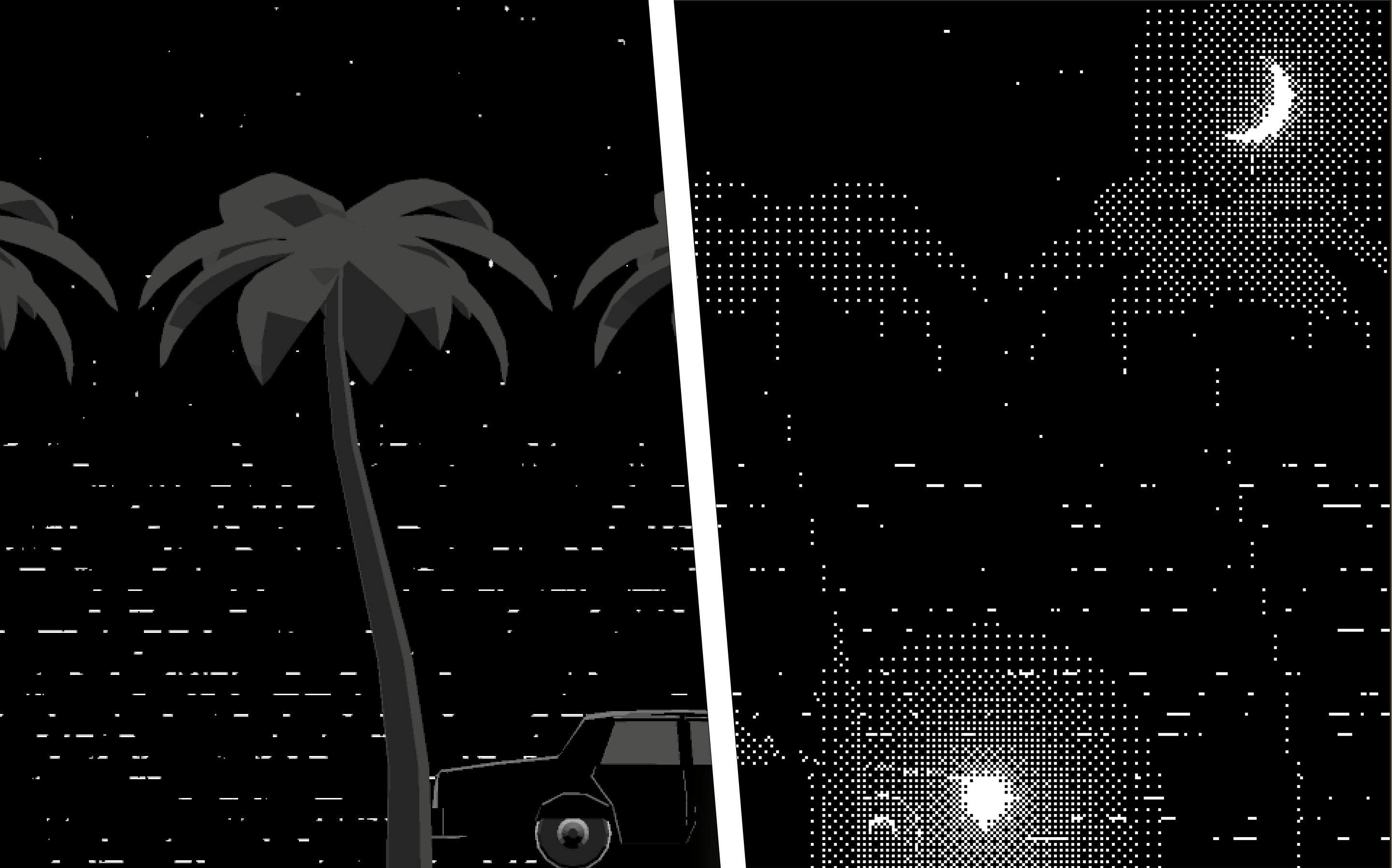 1-Bit Full Screen Pixel Filter URP preview